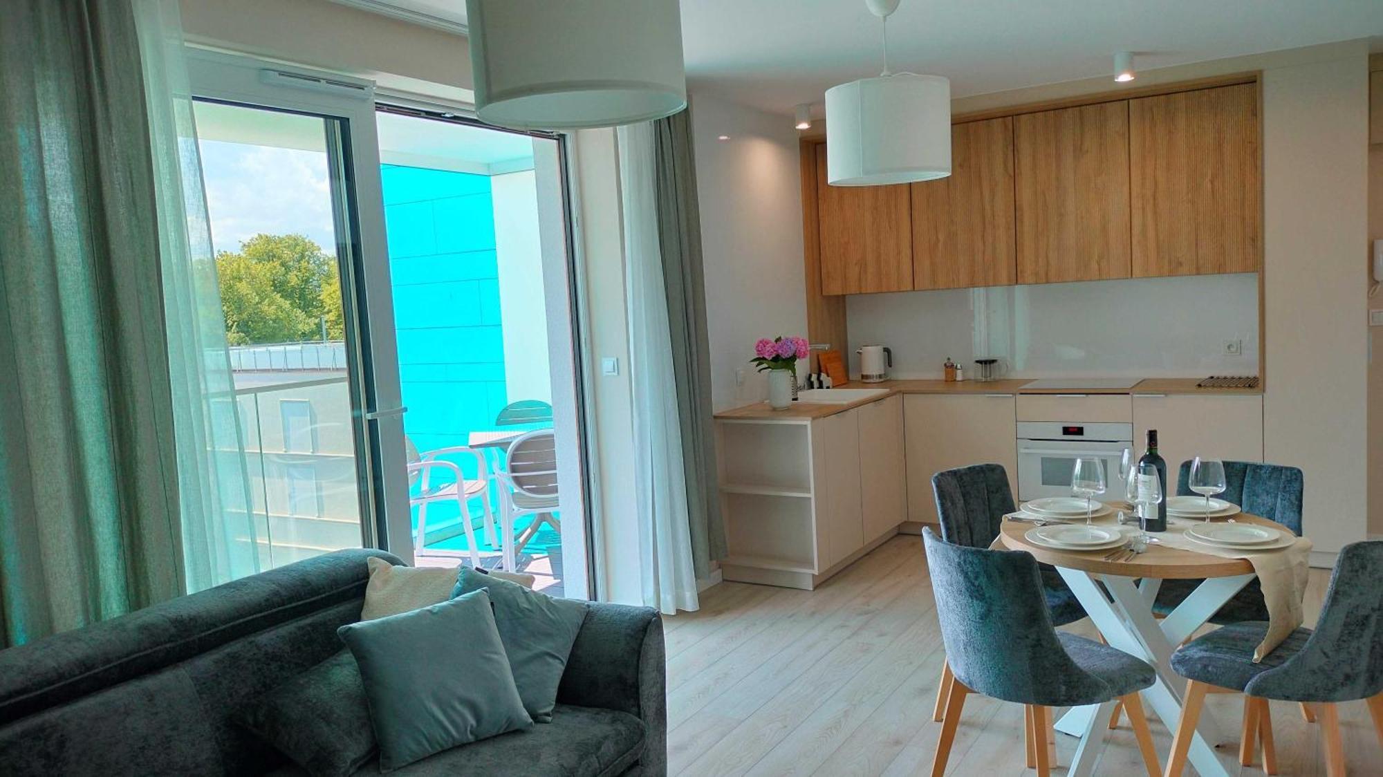 קולובז'ג Cicha Przystan Apartamenty Whiteblue Sauna&Fitness&Parking מראה חיצוני תמונה